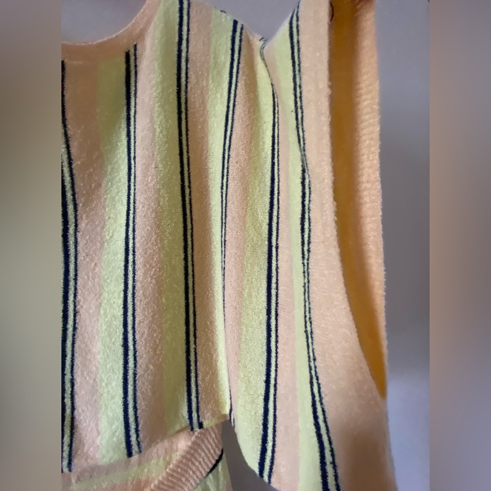 Free People Jax Yellow Striped Pant Set - Picture 3 of 8